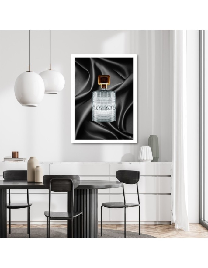 Modern painting on canvas wall art Rubiant perfume bottle. High quality  | FEEBY