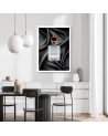 Modern painting on canvas wall art Rubiant perfume bottle. High quality  | FEEBY