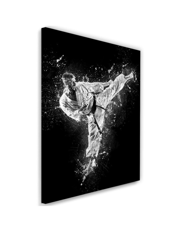Karate youth wall art painting Cornel Vlad | FEEBY