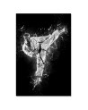 Karate youth wall art painting Cornel Vlad | FEEBY