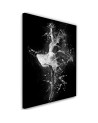 Ballerina canvas painting for bedroom | FEEBY