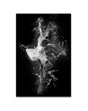 Ballerina canvas painting for bedroom | FEEBY