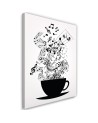 Canvas prints for the kitchen Notes Cup for the wall | FEEBY