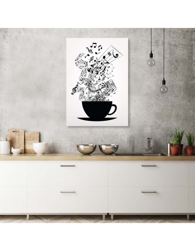 Canvas prints for the kitchen Notes Cup for the wall | FEEBY