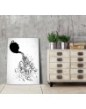 Canvas painting for kitchen Notes kettle for wall | FEEBY