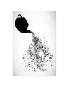 Canvas painting for kitchen Notes kettle for wall | FEEBY