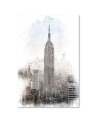 Modern painting for living room New York building Cornel Vlad | FEEBY