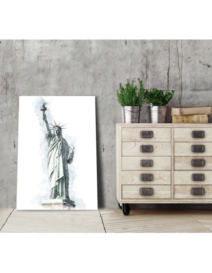 Wall art painting Statue of Liberty New York for office | FEEBY
