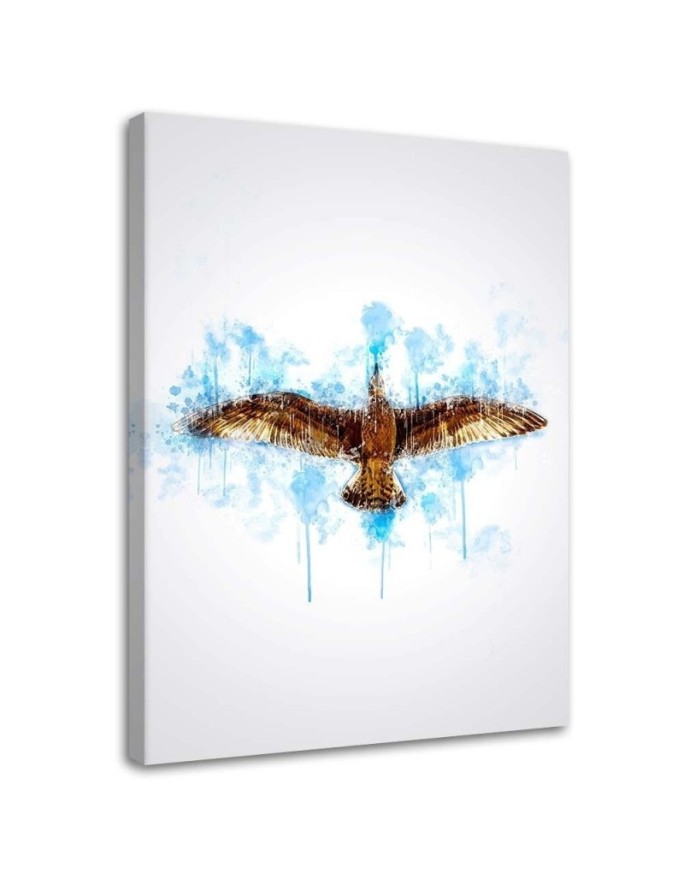 Canvas print Bird in flight...