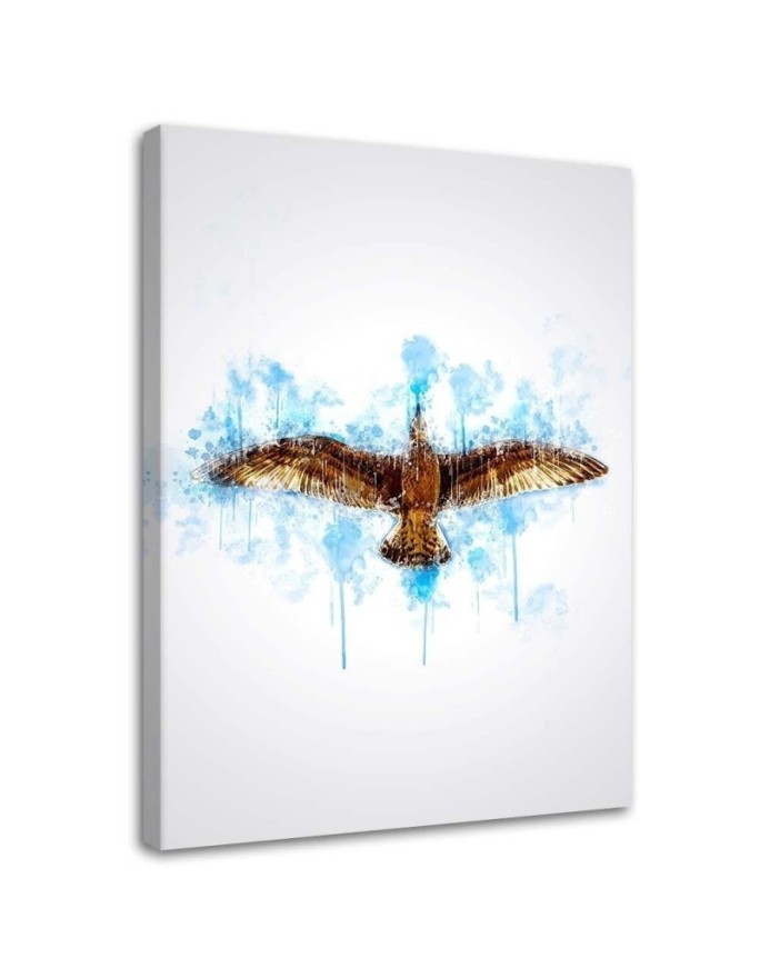 Bird - canvas painting for children | FEEBY
