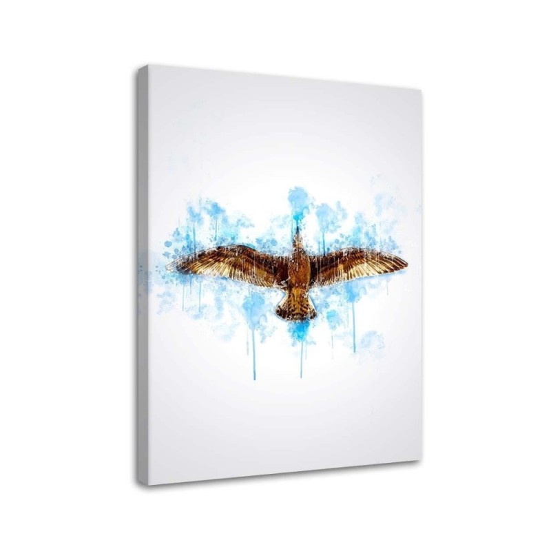 Bird - canvas painting for children | FEEBY