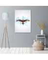 Bird - canvas painting for children | FEEBY
