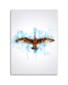 Bird - canvas painting for children | FEEBY