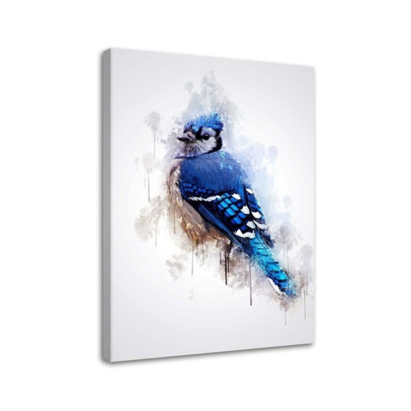 Pictures on Canvas for a boy's room Blue bird Cornel Vlad | FEEBY