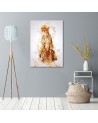 Leopard - Canvas paintings for children's room for the wall | FEEBY