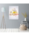 Canvas prints for living room Bird on a branch Cornel Vlad | FEEBY