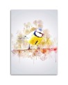 Canvas prints for living room Bird on a branch Cornel Vlad | FEEBY