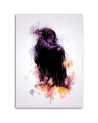 Canvas prints on canvas Black crow bird | FEEBY