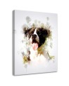 Dog - Canvas painting for a room, hallway for the wall | FEEBY