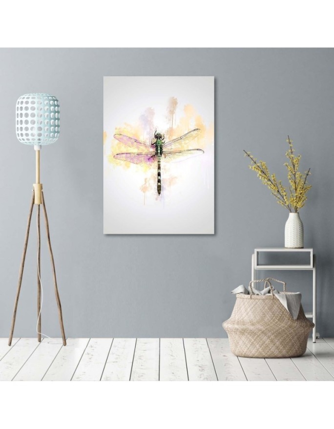 Canvas prints for house walls Dragonfly insects | FEEBY