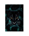 Panther - painting for living room on canvas Rubiant | FEEBY