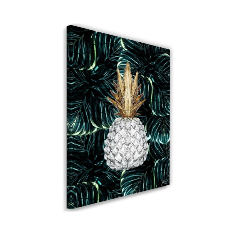 Pineapple diamond for kitchen, dining room wall art canvas painting Rubiant | FEEBY