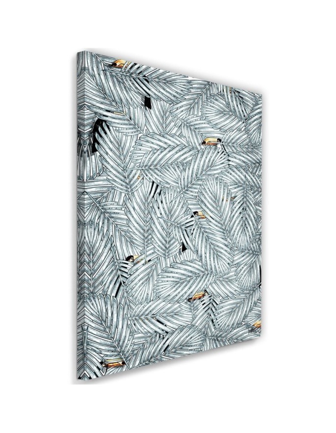 Canvas print Toucans in the...