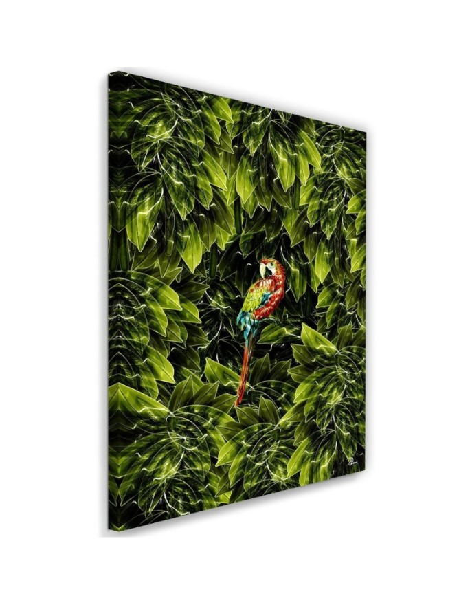 Canvas print Parrot in the...