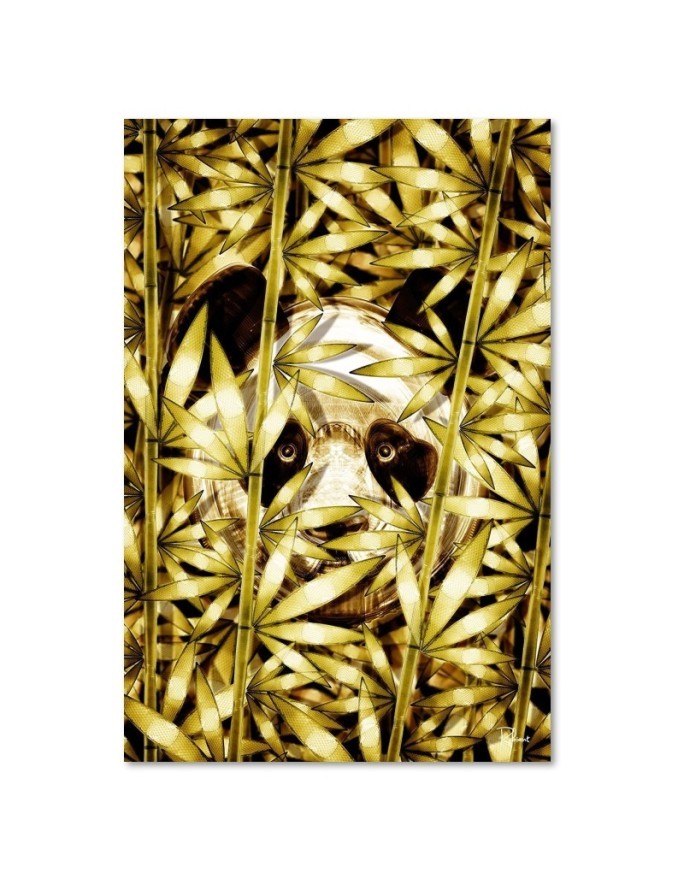 Panda - Canvas paintings for walls at home | FEEBY