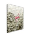 Flamingo in the jungle - Canvas paintings for walls to the living room, bathroom | FEEBY