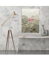 Flamingo in the jungle - Canvas paintings for walls to the living room, bathroom | FEEBY