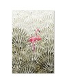 Flamingo in the jungle - Canvas paintings for walls to the living room, bathroom | FEEBY