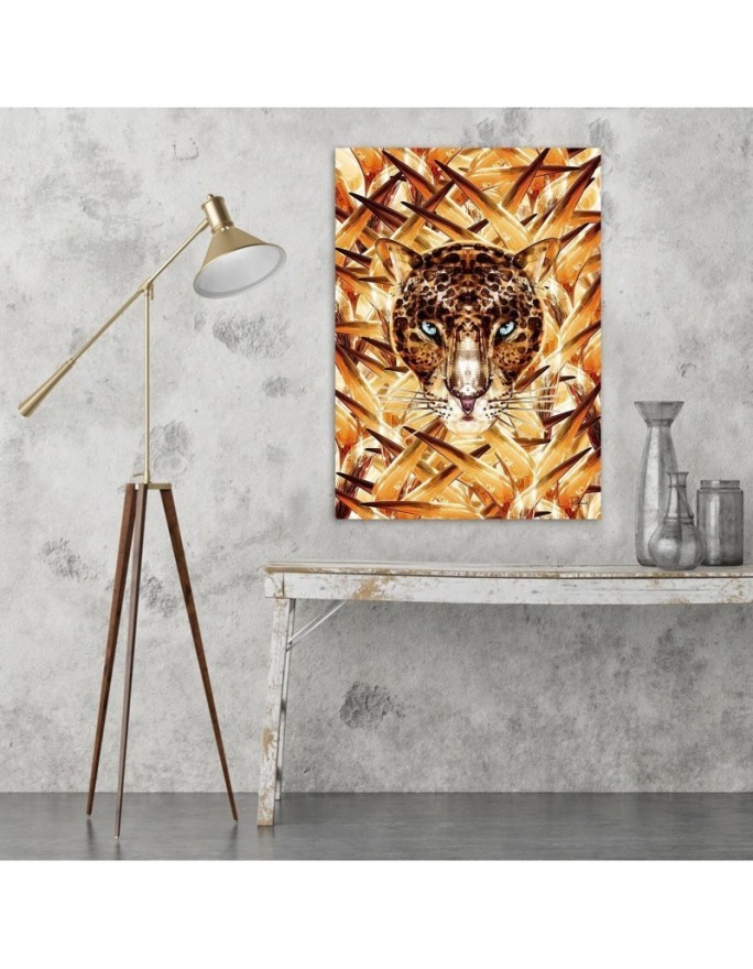 Tiger - wall art paintings for living room, dining room | FEEBY