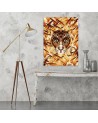 Tiger - wall art paintings for living room, dining room | FEEBY