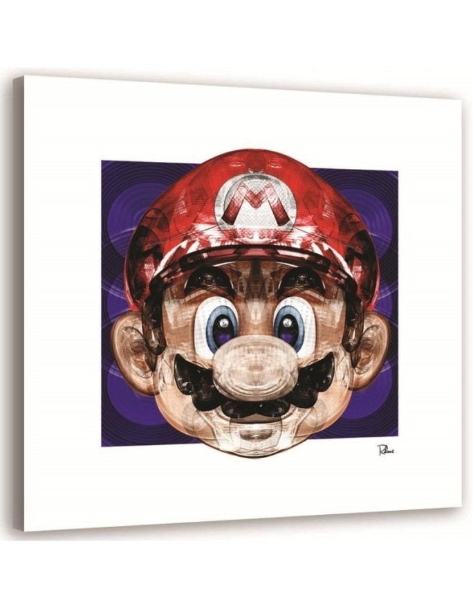 Super Mario - Canvas painting for children's room Rubiant | FEEBY
