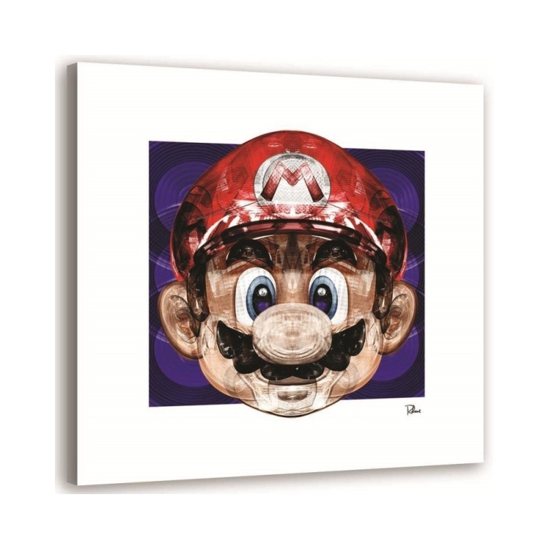 Super Mario - Canvas painting for children's room Rubiant | FEEBY