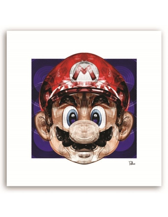 Super Mario - Canvas painting for children's room Rubiant | FEEBY