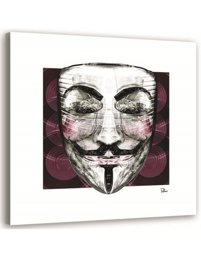 Canvas print The mask of...