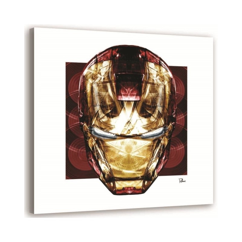 Iron Man's head wall art painting Rubiant digital art | FEEBY