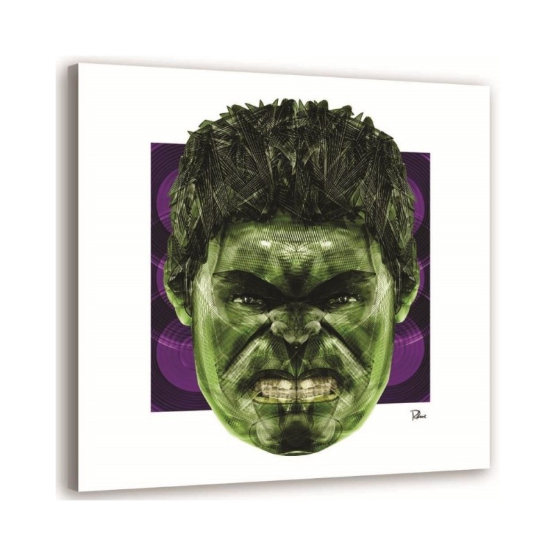Hulk Canvas painting for teenager room for wall Rubiant | FEEBY