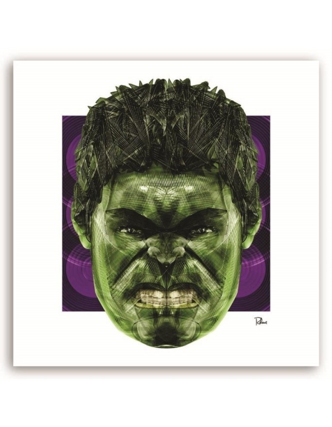 Hulk Canvas painting for teenager room for wall Rubiant | FEEBY