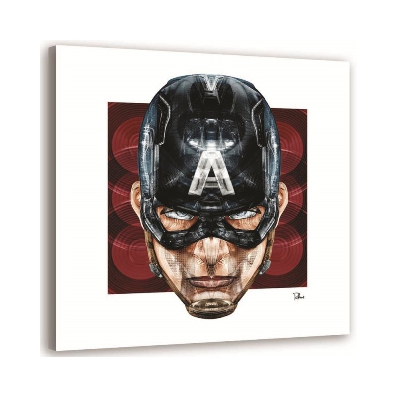 Decorative Canvas painting for teenager room Captain America | FEEBY