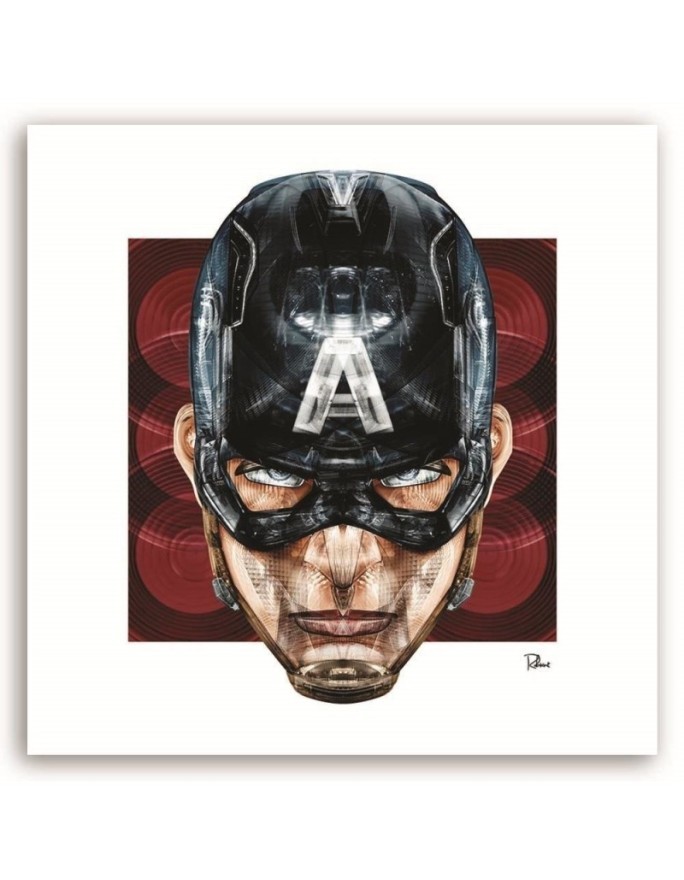 Decorative Canvas painting for teenager room Captain America | FEEBY