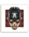 Decorative Canvas painting for teenager room Captain America | FEEBY
