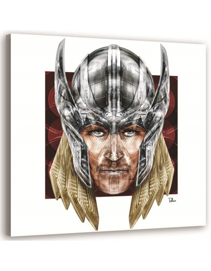 Thor - Wall art painting for teenager's room Rubiant | FEEBY