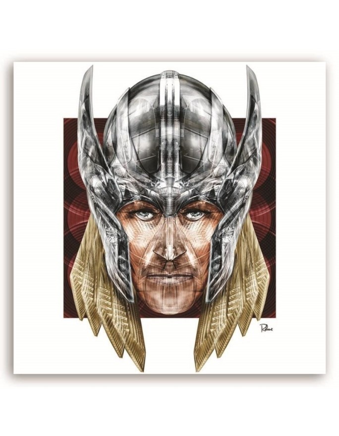 Thor - Wall art painting for teenager's room Rubiant | FEEBY