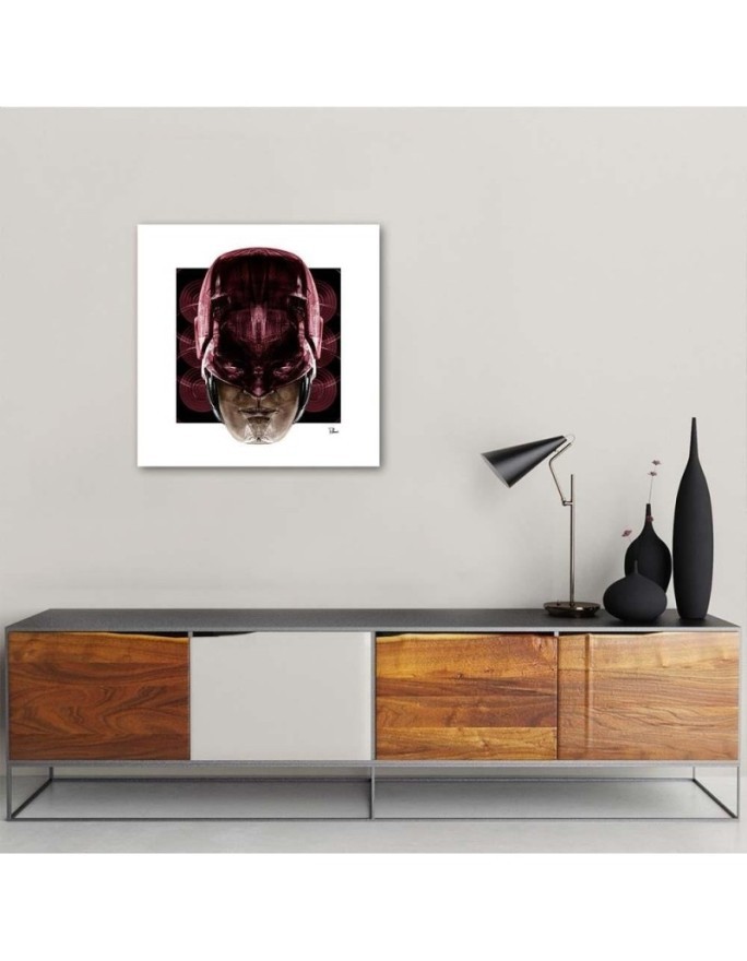 Canvas prints modern digital art Red hero Rubiant | FEEBY