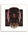 Canvas prints modern digital art Red hero Rubiant | FEEBY
