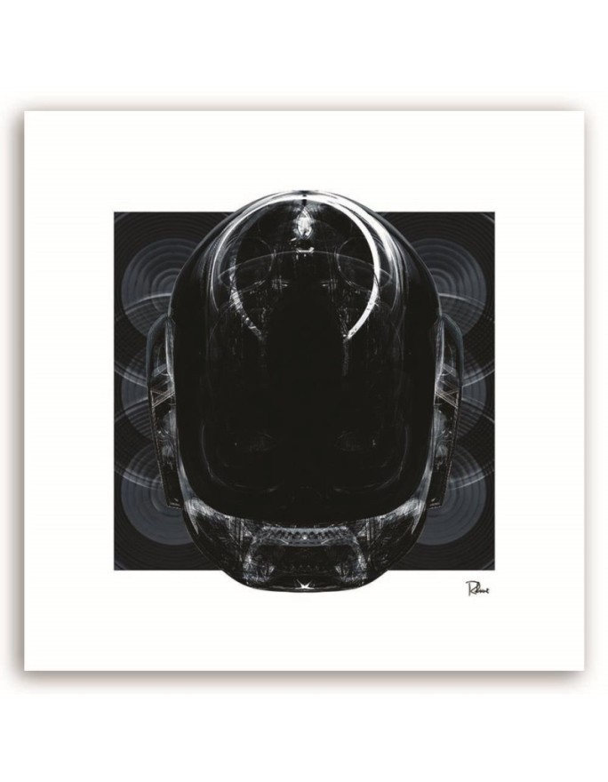 Canvas prints for teenager's room Robot head Rubiant | FEEBY