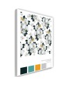 Exotics Rubiant canvas painting for living room | FEEBY